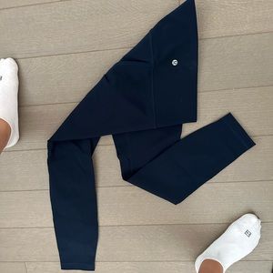 Navy Blue Wunder Under Leggings